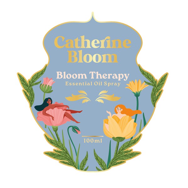 Design realizzato da Krdesings intitolato "Label design for Oil Spray"