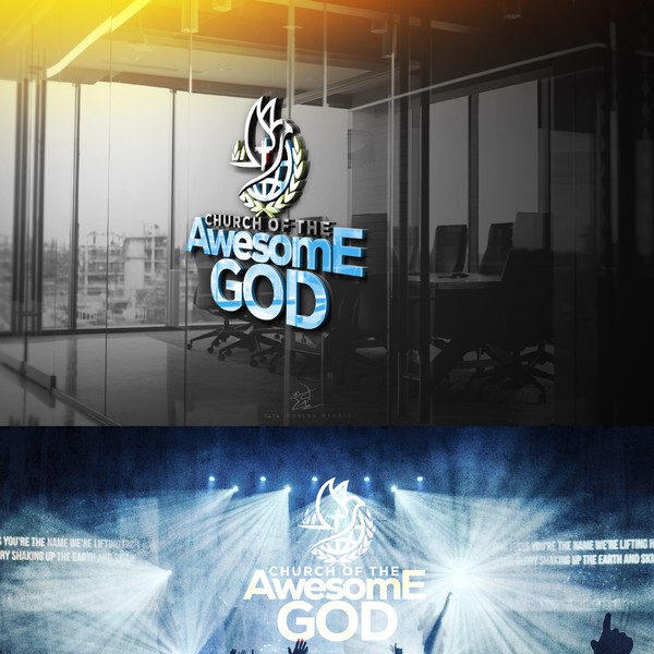 Design by R A Y A ™ titled "Logo for Church Of The Awesome God"