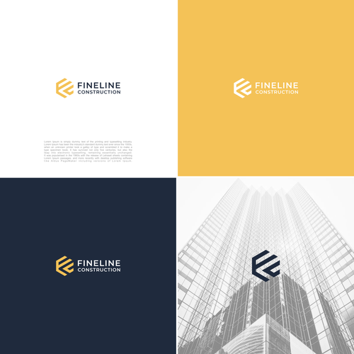 Clean and Modern Logo for a Construction Company Design by m.alvn™