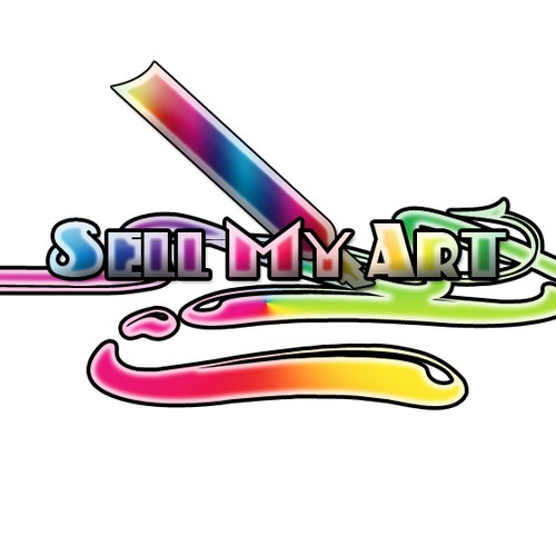 Mich'DelさんのSell my ART!!! logo designデザイン