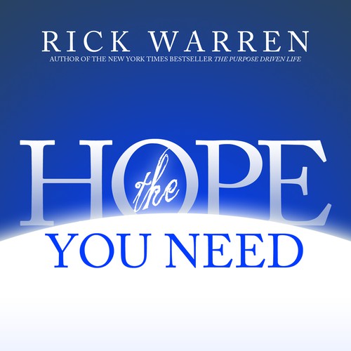 Design Rick Warren's New Book Cover Diseño de Andy Huff