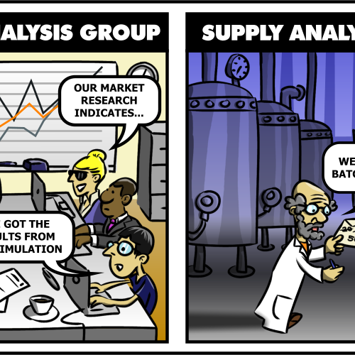 Simple cartoon - capacity planning | Illustration or graphics contest