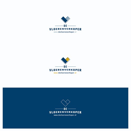 Design vincitore del contest "We need a new masculine logo design for a floor sale business"