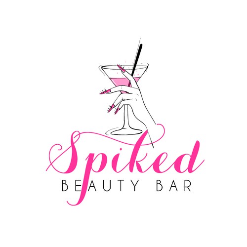 design a creative unique logo for a beauty bar. Design by Sign.Yra