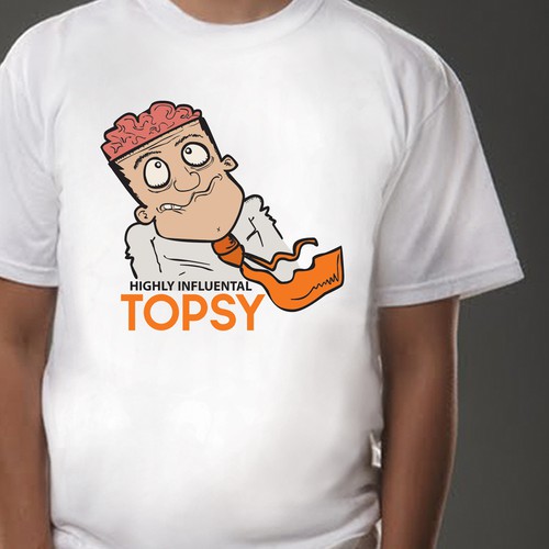 T-shirt for Topsy Diseño de raftiana