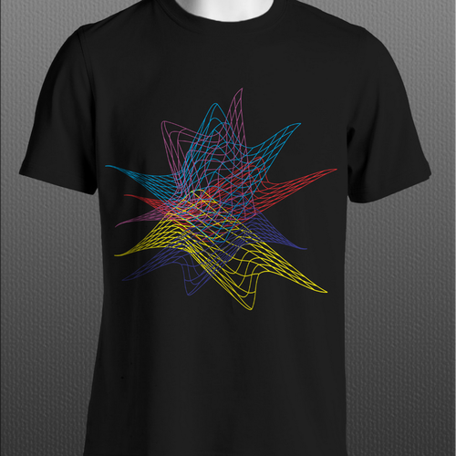 Line Graph T-Shirt-ontwerp door lelaart