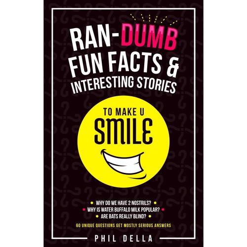 Ran-Dumb Fun Facts Book Cover Design by Syarif HC