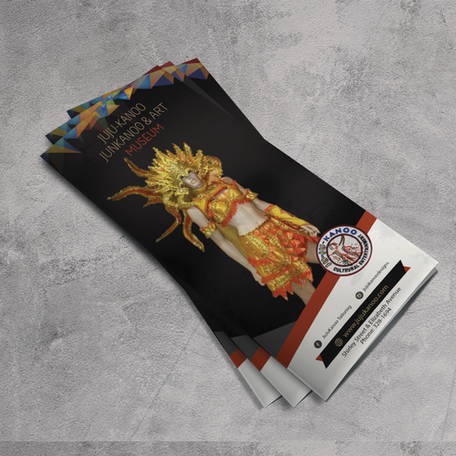 Creative attractive brochure design for Cultural Museum Design by Alex986