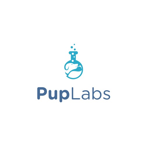 Pup Labs Logo Design Design by WebSky☁️