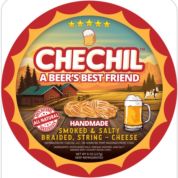 Chechil Smoked String Cheese Packaging Design