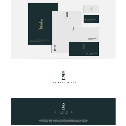 Award winning ARCHITECTURAL firm is re:branding its image. Design by INSPart