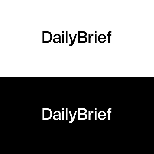 Design a clean, simple logo for a daily newsletter:  dailybrief Design von hantoko