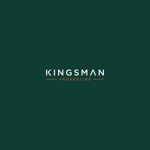 Kingsman Properties logo Design by m.alvn™