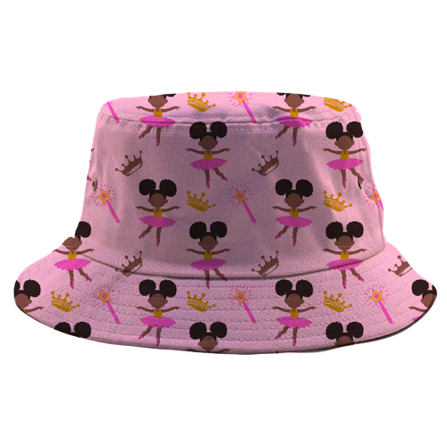 Bucket Hat Designs for Girls (black culture theme) Design by ash00 Designs