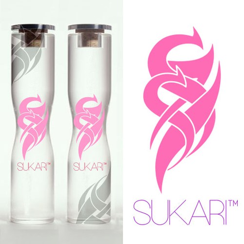 Label design for a vodka bottle and marketing material Diseño de bcra