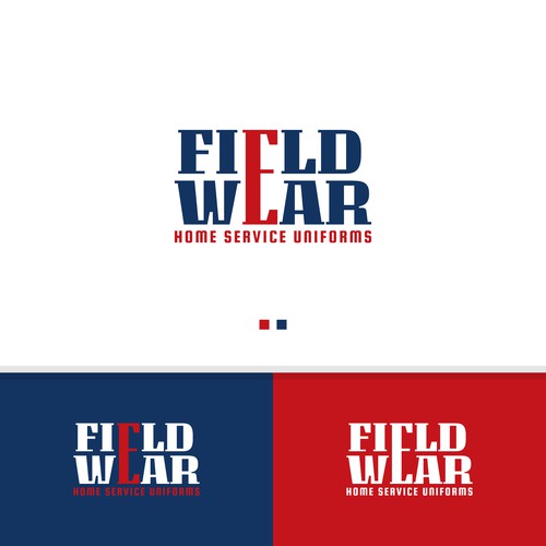 Logo for home service uniform company Diseño de StudioJack