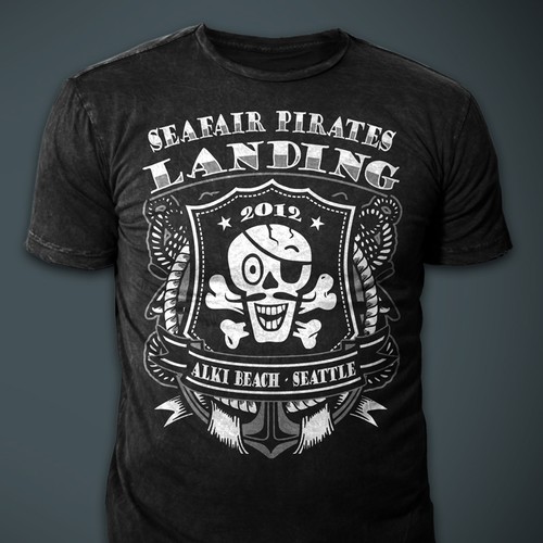 Seafair Pirates Landing t-shirt design required Design by ＨＡＲＤＥＲＳ