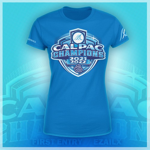 Cal Pac Champions T-Shirt, 2021-22 Design by EzaiLX