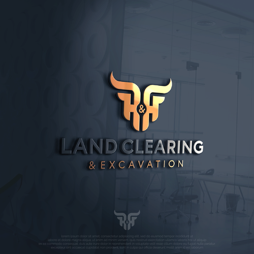 LOGO AND LETTER HEAD FOR H&H LAND CLEARING AND EXEXCAVATION Réalisé par MrBaba