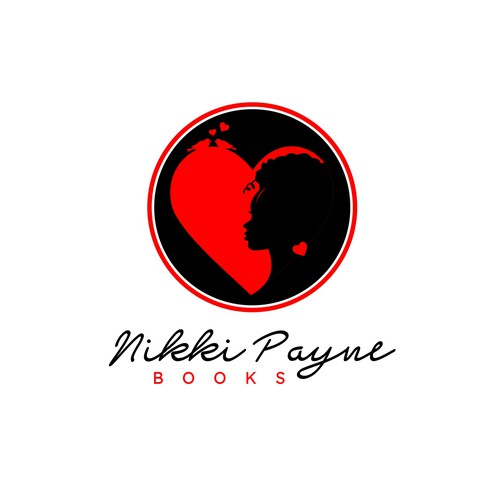 Romance author logo Design by i-ali