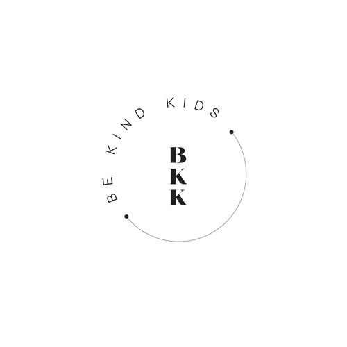 Be Kind!  Upscale, hip kids clothing store encouraging positivity Design por ReneeBright