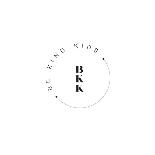 Be Kind!  Upscale, hip kids clothing store encouraging positivity Design by ReneeBright
