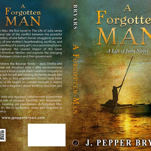 Book cover needed for novel “A Forgotten Man” Design by Venanzio