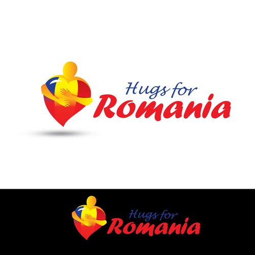 New logo wanted for Hugs For Romania Réalisé par Živojin Katić