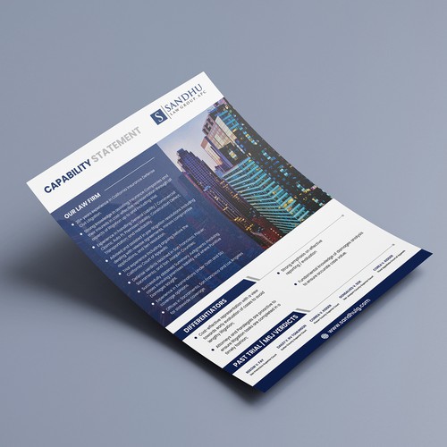 Inspired word doc design for law firm Design réalisé par DezinDragonz