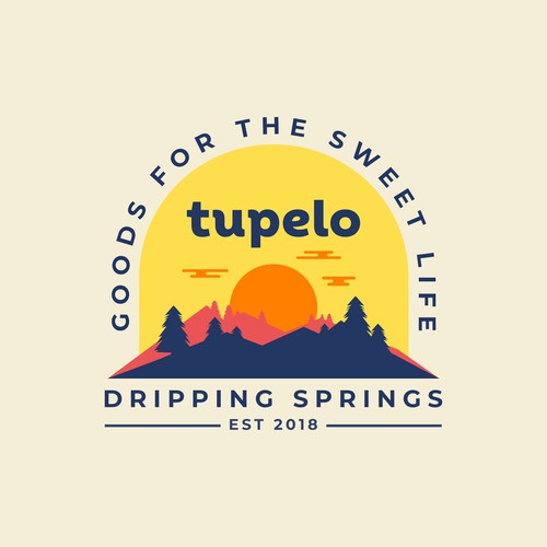 Tupelo Goods Vintage-Feel Design Logo for Apparel Design by Rav Astra
