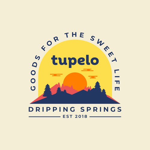 Tupelo Goods Vintage-Feel Design Logo for Apparel Design by Rav Astra