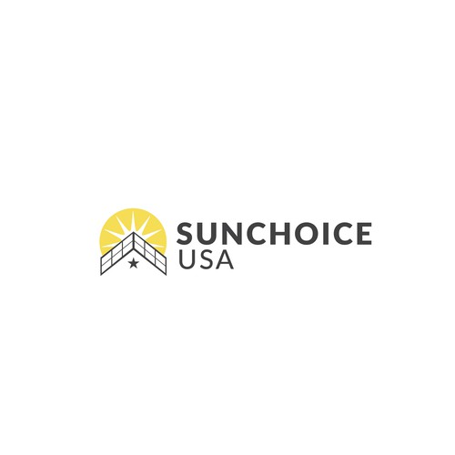 Solar Sales upscale logo  Design by Design Republik