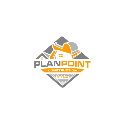 PlanPoint Construction Logo Needs A Remodel Design by iJenFX™