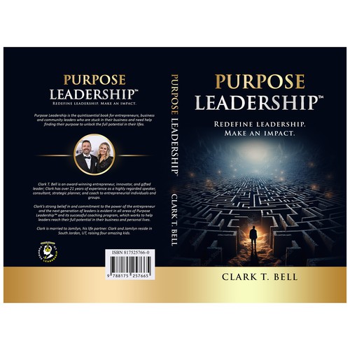 Purpose Leadership Book Cover Design by Sampu123