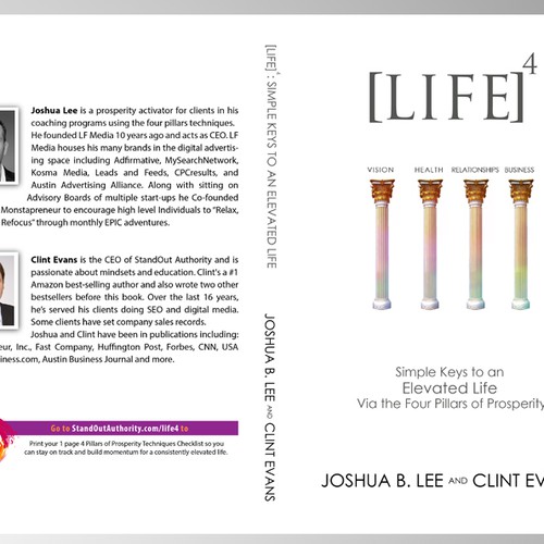 Create an Epic book cover for entrepreneurs looking to achieve true prosperity Design by Pagatana