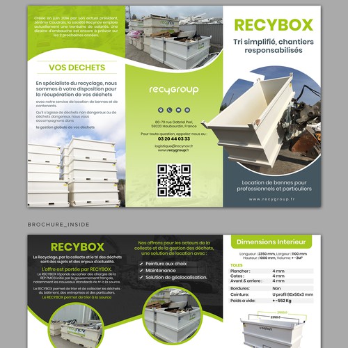 Proposition sur un concours de Brochure, réalisée par 123Graphics