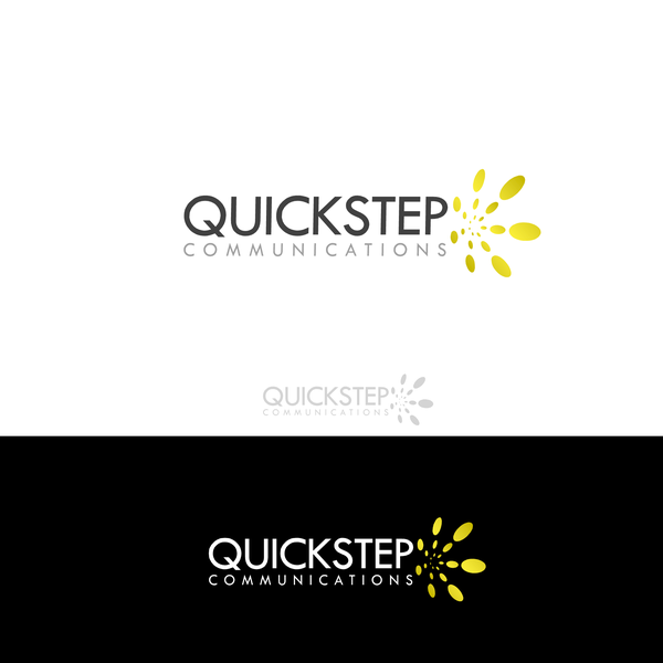 Design realizzato da OKN™ -3 intitolato "Create a logo design for smart, independent communications firm - Quickstep"