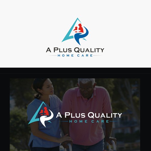 Design a caring logo for A Plus Quality Home Care Ontwerp door 123Graphics