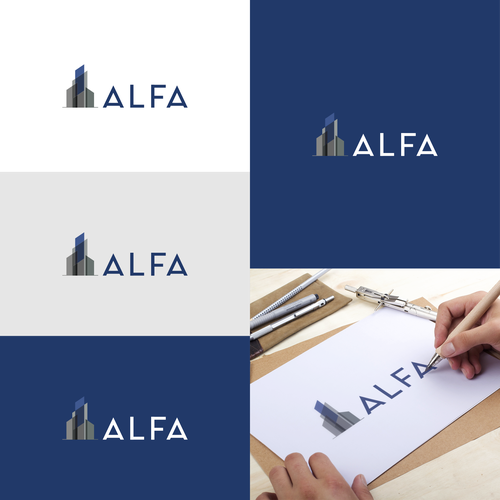 "LOGO ALFA" winning Logo design