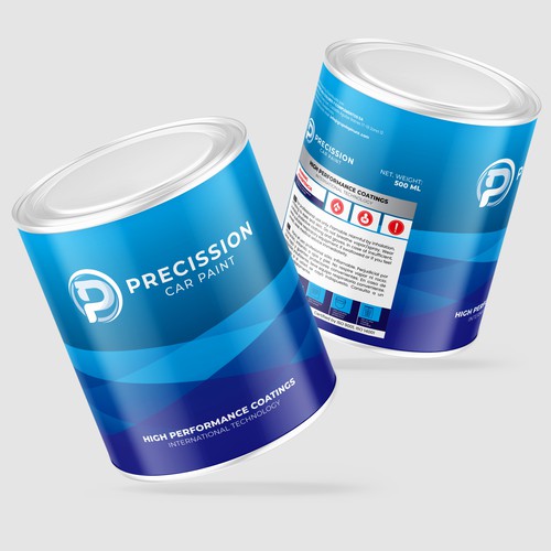 Design Label for Professional Automotive Refinish Products por binggo™