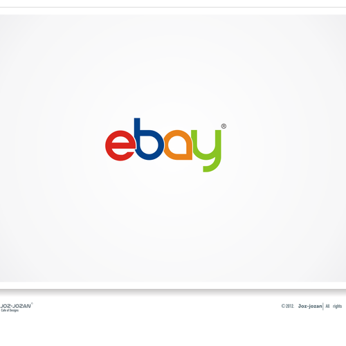 Design di 99designs community challenge: re-design eBay's lame new logo! di Jozjozan Studio ®
