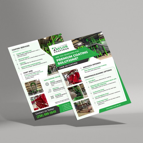 We are a new powder coating company needing to stand out from the rest. Design by *FBCTechnologies*