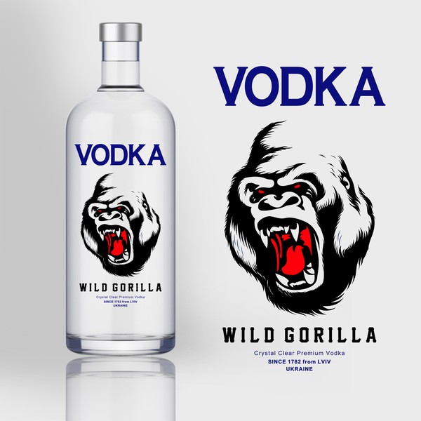 Design by standgraphic titled "VODKA logo "