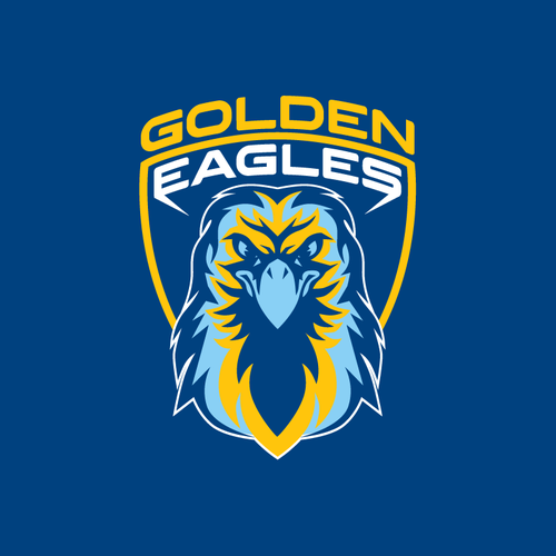 Basketball Team Logo for the 'Golden Eagles' (fast-tracked contest)! Design réalisé par Naufal RA