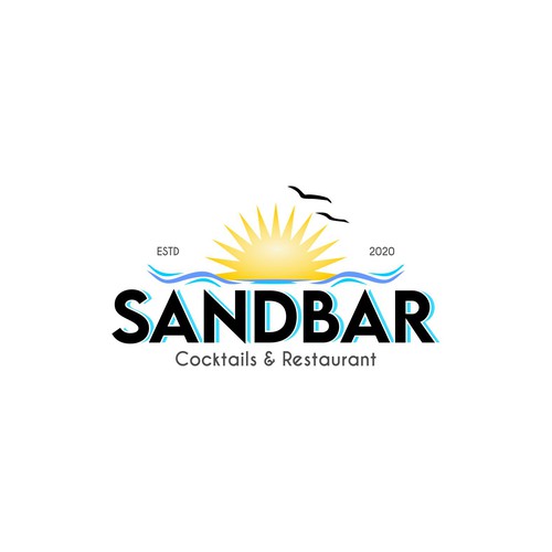 SANDBAR- CHIC Logo for Beachside Bar and Restaurant Design von Timuș Valerian