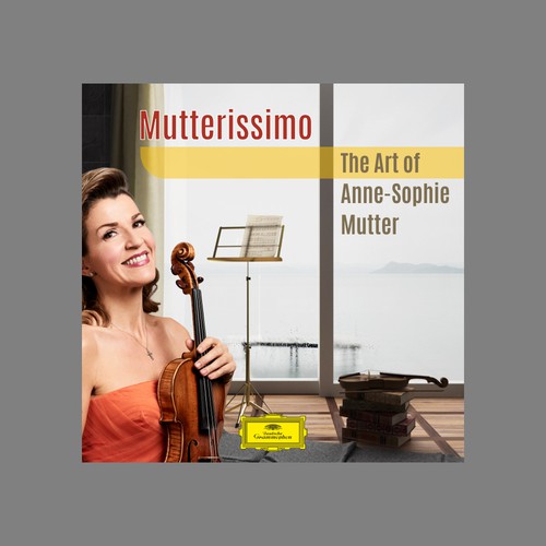 Illustrate the cover for Anne Sophie Mutter’s new album Design by Hurricane66