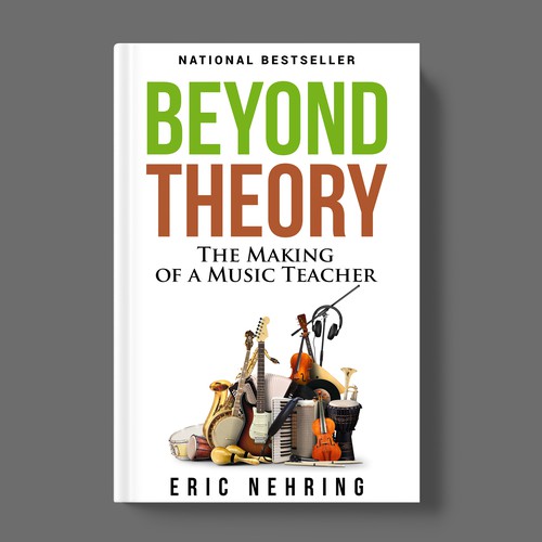 Design an inspiring, hopeful music-themed book cover [no boring designers allowed!] Diseño de TopHills