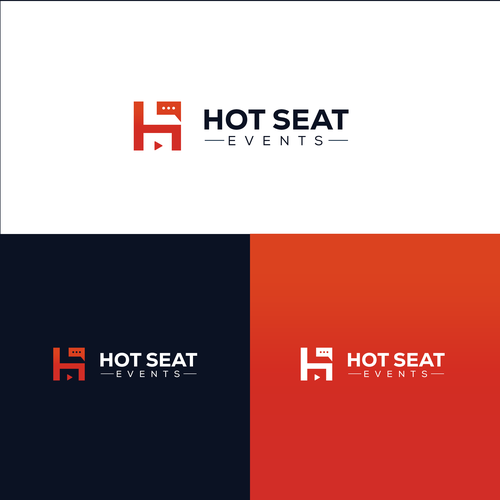 Impactful Logo For 'Hot Seat Events' – Learn from Industry Experts Through Livestreams & Events. Design by Striker29