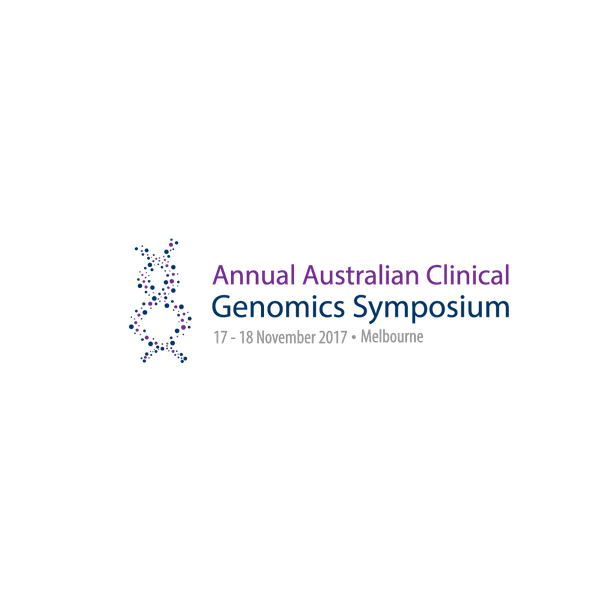 Banner for ''Annual Australian Clinical Genomics Symposium''