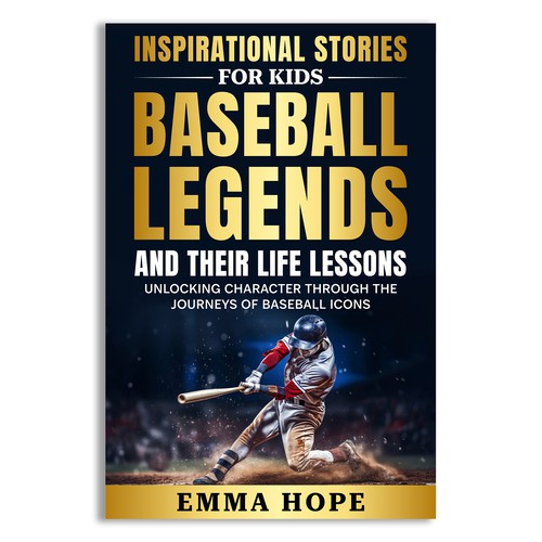 Inspirational Stories for Kids: Baseball Legends and Their Life Lessons Design by Unboxing Studio